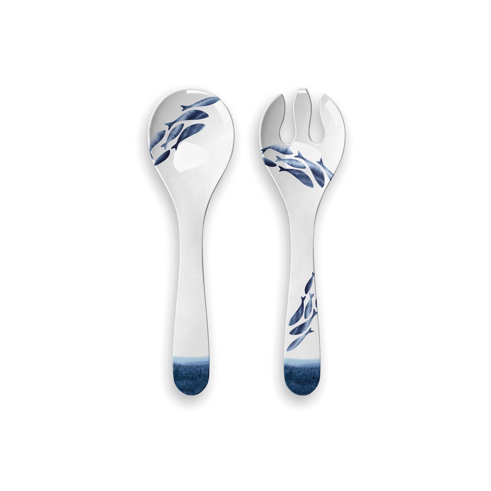 Epicurean Coastal Melamine Salad Servers