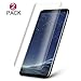 [2-Pack] Galaxy S8 Tempered Glass Screen Protector, ANKOON [Case Friendly] [3D Curved ], 96% Half Coverage Version] HD Anti-Bubble Scratch Fingerprint Proof (Transparent)