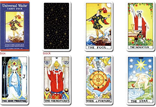 Wait Universal Tarot Deck - Tarot Cards Rider Edition Brilliant T0104]