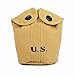 OLEADER WW2 U.S. M1910 Water Bottle Holder USMC Army Equipment Canteen Cover WWII Weebing Gear Canvas/Khaki