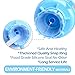 Water Bottles Pump Blue Gray Thickened Manual Hand Pressure Drinking Fountain Pressure Pump Water Press Pump with an Extra Short Tube with Cap Fits Most 2-6 Gallon Water Coolers