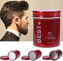 Vintage Men Matte Fluffy Hair Styling Promades Wax Strong Hold