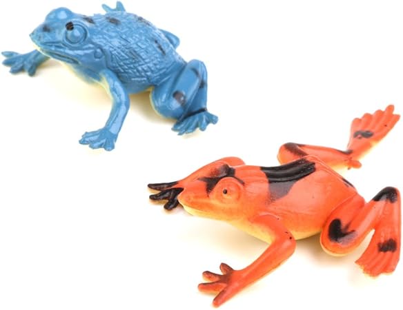 Amazon Perfeclan 24パッククロコダイルモデルおもちゃ カエルフィギュアおもちゃリアルな動物モデル教育玩具 ロボット 子ども向け フィギュア おもちゃ