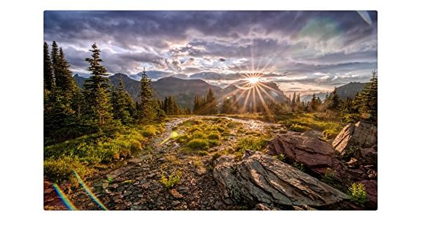 Estados Unidos parques montañas piedras paisaje de nubes rayos de ...