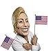 Rubie's Women's Famous Faces Political Mask Hillary, As Shown, One Size