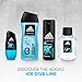 Adidas Ice Dive Marine Extract Refreshing Hair & Body Shower Gel 250ml/8.4oz