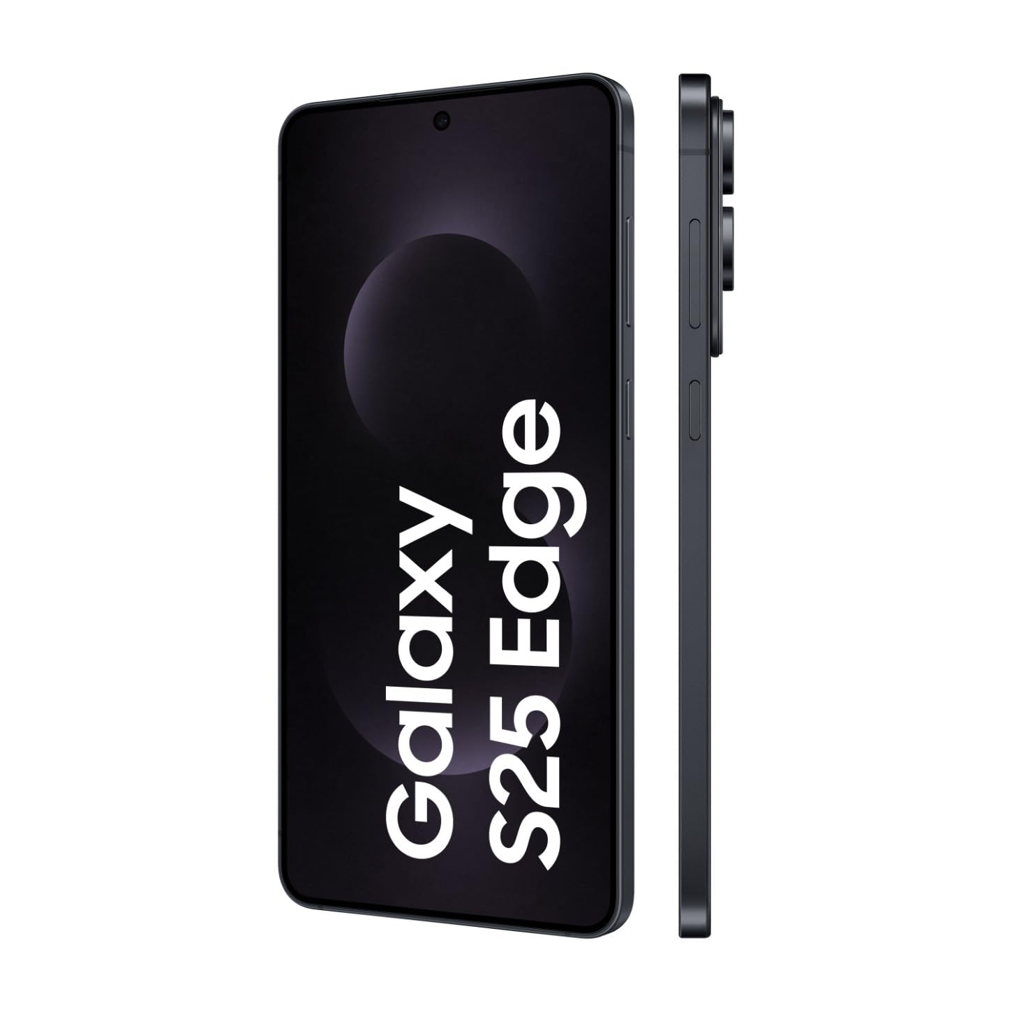 Samsung Galaxy S25 Edge AI Smartphone mit Galaxy AI, Ohne Vertrag, Handy mit Android, 12 GB RAM, 512 GB GB Speicher, 200-MP-Kamera, Titanium JetBlack, 3 Jahre Herstellergarantie [Exklusiv auf Amazon]