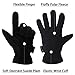 Mens Winter Gloves Cold Weather Thermal Warm Fleece Windproof Gloves for Men