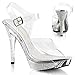 Fabulicious Women's Elegant-408 Ankle-Strap Sandal