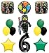 The Ultimate Lego Ninjago Sixth 6th Birthday party supplies and Balloon Decorations