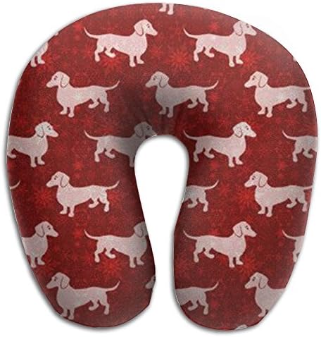 Scorpio Sausage Dog Dachshund Brace Travel Pillow Spa U SHAPE Airplane Travel Unisex