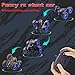 Remote Control Car, RC Stunt Car 2.4Ghz 8 Mph High Speed All Terrain Off Road 4WD, Double Sided 360° Rotation & Flips RC Car Toy with 6 AAA Batteries Included for 3-12 Years Old Boys & Girls Christmas