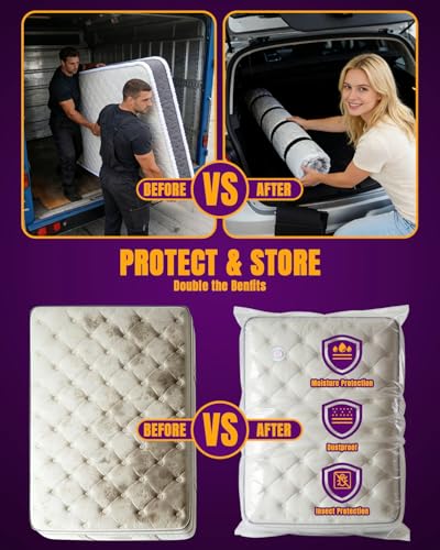XUTAI Mattress Vacuum Bag, Vacuum Seal Storage Bag for Mattress & Clothing photo 11