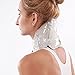 Neck and Shoulder Ice Pack with Soft Plush Backing, Hot Cold Reusable Cooling Gel Neck Wrap for Pain Relief, Stiff Muscles, Sore Shoulder and Spasms(22.44x6.49 inch)