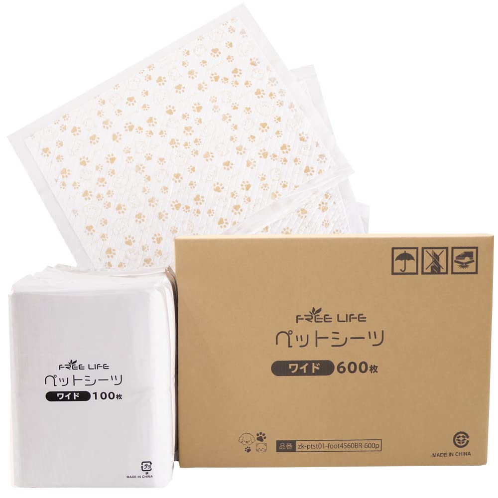 フリーリー ペットシーツ 薄型 ワイド (6 (ワイド 600枚))商品画像