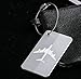 Mini Skater 7Pcs 6 inch Durability Stainless Steel Wire Keychain Key Ring Cable Ring for Custom Personalized Luggage Name Metal Tag Travel Bag Suitcase,7 Assorted Colors