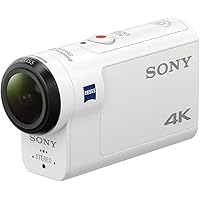 Sony Action Cam FDR-X3000 Digital 4K Video Camera Recorder (White)