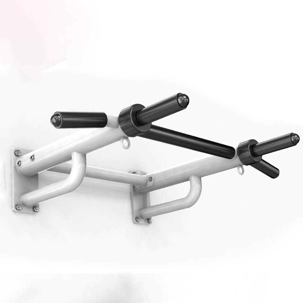 Pull up Bar Multi-Grip Chin-up Station Wall Mounted Home Gym Exercise Workout Equipment Strength Training Equipment Fitness Equipment (Color : White)