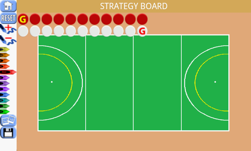 Field Hockey Clipboard & Scoreboard (for Kindle, Tablet & Phone)