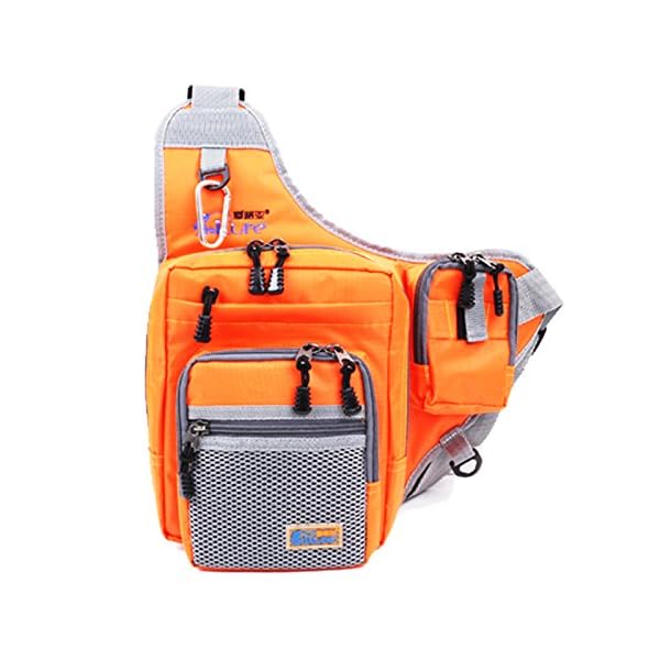 MadBite-SlingBack-Fishing-Backpack-Soft-Fishing-Tackle-Bag-Gives-Surf-Fishing-and-Bank-Fishing-Anglers-Easy-Portable-Tackle-Storage-Great-as-Messenger-bag-and-Sling-Bag