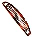 Parcelona French Extra Long 6.5 Inches Celluloid Tortoise Shell Ponytail Holder Large Banana Hair Clip