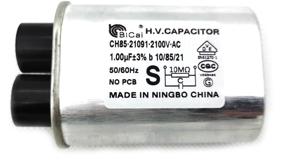 Photo 1 of 0CZZW1H004B Microwave Oven High Voltage Capacitor Compatible with LG