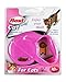 Flexi Cat & Small Animal Retractable Cord Leash, 10-Feet Long, Supports up to 18-Pound, Pink