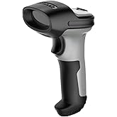 Inateck 1D Bluetooth Barcode Scanner, 2600mAh Battery, 115FT Range, BCST-70 | Fast &amp; Precise 1D Scanning, TPU Protective Case, 6ft Drop-Resistant, Editable Prefix/Suffix, Hide Barcode