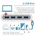 Macally 4-Port USB-C to USB 3.0 Data Hub Adapter, Converter for Type-C Macbook Pro 2017 / 2016, Macbook 12-inch 2016 / 2015, XPS, Google Chromebook Pixel, and More USB 3.1 Type-C Devices (UCHUB4)