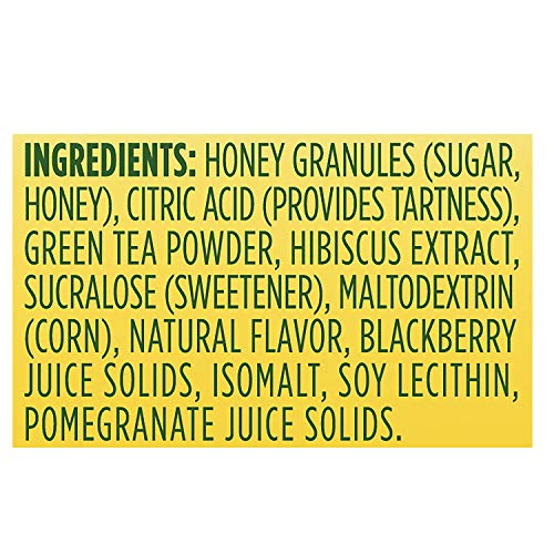 Lipton Iced Tea Mix, ToGo Packets, Green Tea & Honey Iced Tea