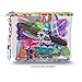 Clear Travel Bag with Heavy Duty Transparent Plastic Pouch, Zipper & Carry Strap - Water Resistant Great for Day Trips, Beach, Pool or Sporting Events. Stands Up for Easy Loading – Hearts Trim CTBMSH
