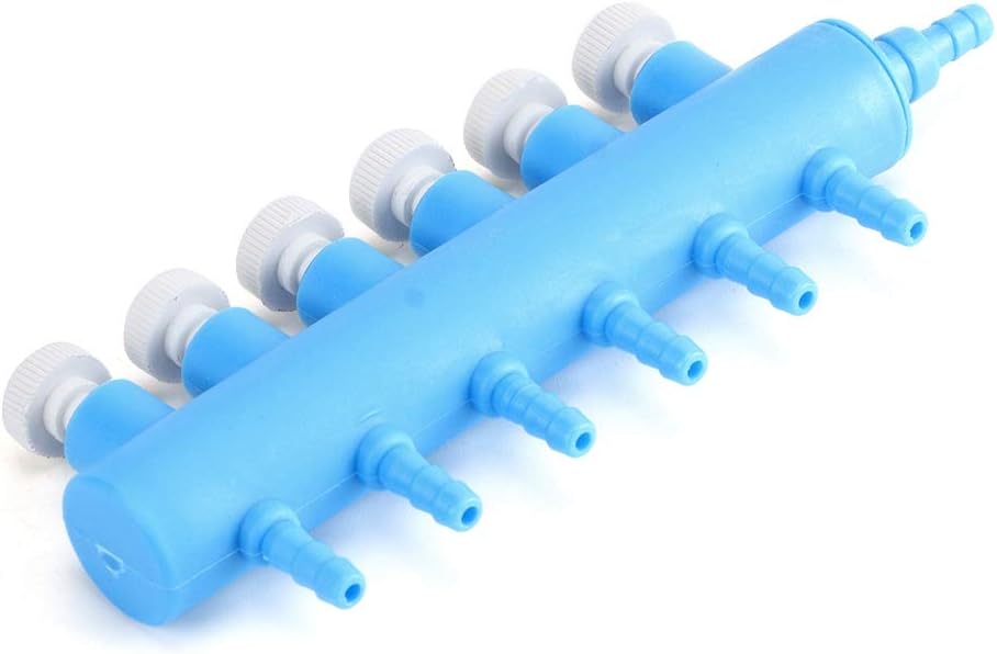 YOUTHINK Aquarium Splitter Pump Accessories 2/3/4/5/6-Way Water Tube Volume Control Valve Connector Fish Tank Air Splitter Oxygen Pump Accessories (6 way(2 pcs)) - Image 4
