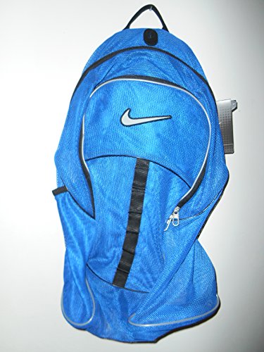 blue nike backpack mesh