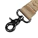 AIRSSON 2 Points Rifle Gun Sling Traditional Slings Cord Shoulder Strap for Outdoor Hunting Shooting Nylon (Tan)