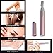 KIKAR Portable Electric Eyebrow Shaper - Safety Beauty Knife For Underarm / Leg / Body / Face / Hair - Stylish Metal Case Trimmer Shaver (Battery Operated)