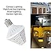 35W New Sunshine LED Corn Light Bulb for Indoor Outdoor Large Area -E39 4629Lm 4000K Pure White，for Street Lamp Gymnasium Garage Factory Warehouse High Bay Barn Porch Backyard Garden Super Bright