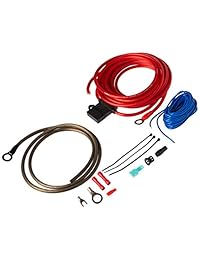 Rockford fosgate Power sólo Amplificador instalar kit, Platino