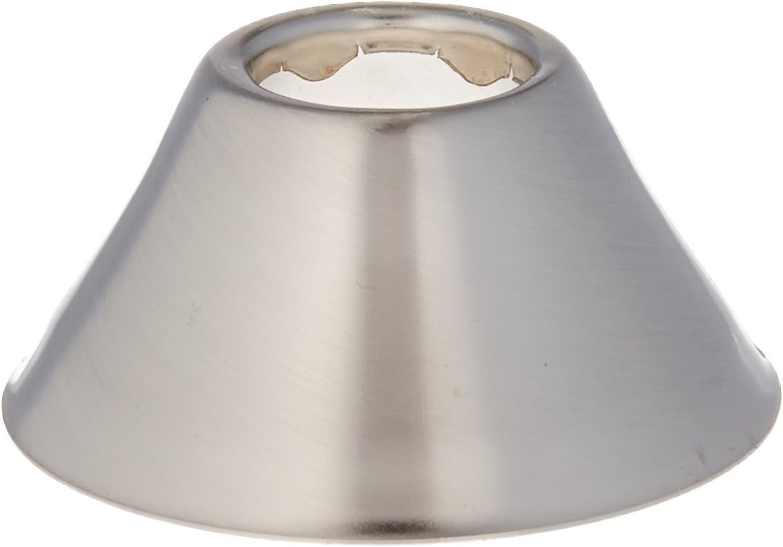 Kingston Brass FLBELL128 Nuvofusion 1/2Inch IPS Bell Flange, Brushed