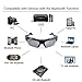 JINSERTA Bluetooth Headset Sunglasses Polarized Headphones with Stereo Handsfree Music Wireless Earbuds Sun Glasses for iPhone Samsung Galaxy HTC LG All Smart Phones PC Tablets (Black)