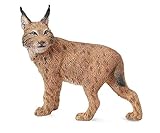 CollectA Wildlife Lynx Toy Figure - Authentic Hand Painted Model