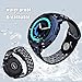 VIGOSS for Gear Sport Band/Galaxy Watch 42mm Band/Galaxy Watch Active 40mm Bands - 20mm Silicone Wristband for Samsung Galaxy Watch 42mm R810 & Gear Sport Smartwatch R600 (Black/Grey, S/M)