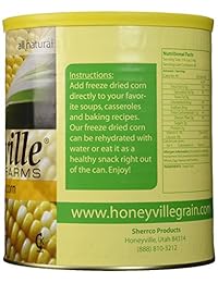 Freeze Dried Sweet Corn   1,25 Libra puede