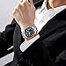 Mens Chronograph Stainless Steel Watches Men Waterproof Date Calendar Luxury Casual Analogue Wrist Watch