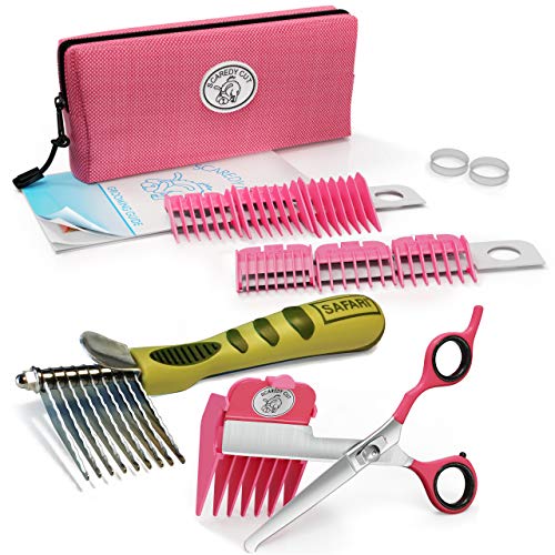Scaredy Cut Silent Clipper, Pink, with Safari DeMatting Comb Pricepulse