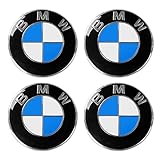 ORFORD Wheel Center Hub Caps Fit for BMW, 4PCS 68mm/2.7