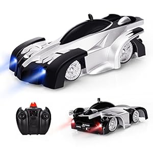 Baztoy-Remote-Control-Car-Kids-Toys-Wall-Stunt-RC-Car-Rechargeable-Led-Lights-Electric-Vehicle-Children-Games-Cool-Gadgets-Gifts-for-Boys-Girls-Teenagers-Age-3-4-5-6-7-8-9-10-11-12-Years-Old Remote Control Wall Car, Kids Toy RC Stunt Car Rechargeable, Electric Racing Vehicle Children Game Cool Gadget Birthday…