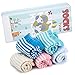 Cute Girls' Crew Socks 5 Pack by Tycipe - From 2-12 Yrs