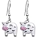 Body Candy Moo Moo Cow Earrings