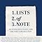 Lists of Note: Aufzeichnungen, die die Welt bedeuten: Amazon.de: Shaun ...