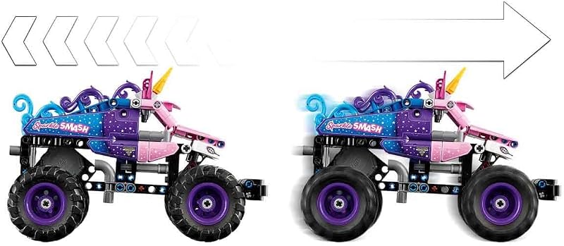 Technic Monster Jam Sparkle Smash à rétrofriction 42220